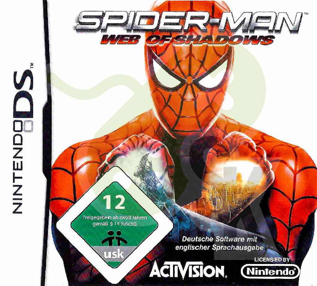 Spider man web of shadows какие буквы